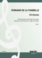 50 Pièces for harmonium or organ (manuals) Vol. 1 