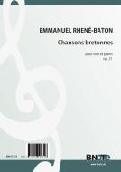 Eight Chansons bretonnes for voice and piano 