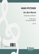 An den Mond for voice and piano op.18 