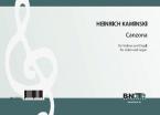 Canzona for violin and organ 