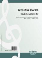German folk songs for voice and piano WoO 33 (Vol.1) 