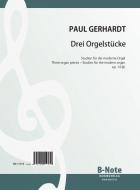 Three organ pieces - Studies for modern organ op.14 