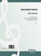 Drei Stücke für Harmonium op.5 