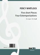 Five short Pieces and Four Extemporizations for organ 