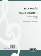 First piano concerto Sz. 83 (Arr. two pianos) 