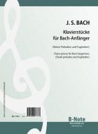 Piano pieces for Bach beginners - Small preludes and fughettes 