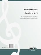 5th concerto for two organs (pianos/harpsichords) 