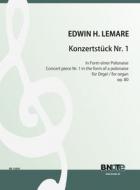 Concert piece nr. 1 in the form of a polonaise for organ op.80 