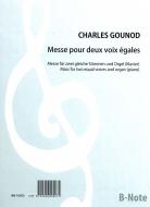 Mass for two equal voices and organ (piano) 