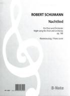 Nachtlied for choir and orchestra op.108 (piano reduction) 