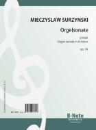 Organ sonata in d minor op.34 