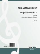 First organ sonata in g minor op.5 
