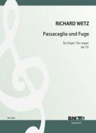 Passacaglia and Fugue for organ op.55 