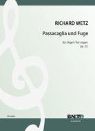 Passacaglia and Fugue for organ op.55 