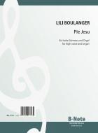 Pie Jesu for high voice and organ 