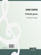 Prélude grave for organ 