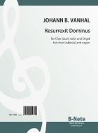 Resurrexit Dominus for SATB choir and organ 