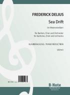 Sea Drift for baritone, choir and orchestra (Vocal score) 