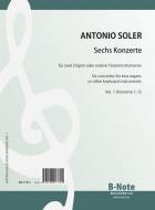 Six concertos for two organs Vol.1 (1-3) 