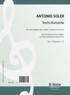 Six concertos for two organs Vol.1 (1-3) 