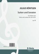 Six suites and sonatas for solo violin op.68 