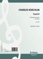 Septet for winds op.165 (score) 