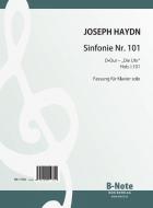 Symphony Nr. 101 'The Clock' Hob. I:101 for piano solo 