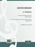 Symphony No. 2 (Resurrection) for choir and orchestra (conductor's score) 