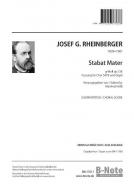 Stabat Mater in g minor for choir and organ op.138 (choral score) 