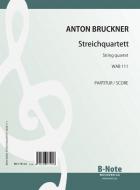String quartet in c minor WAB 111 (score/parts) 