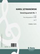 First string quartett in c major op.37 (parts) 