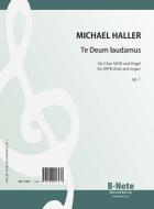 Te Deum laudamus for SATB choir and organ op.1 
