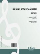 Trio sonata in e minor BWV 528 (arr. piano) 
