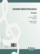 Trio sonata in e minor BWV 528 (arr. piano) 