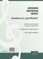 Variations on 'I got Rhythm' for piano and orchestra (Original version) (full score) 