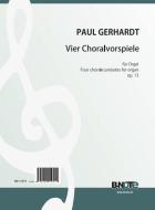 Four chorale preludes for organ op.13 