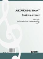Four organ pieces op.77 