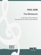 Four trio miniatures for clarinet, violoncello and piano 