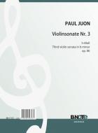 Third violin sonata in b minor op.86 