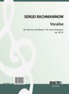 Vocalise for voice and piano op.34/14 