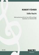 Christmas carol 'Stille Nacht' for SATB choir and organ 