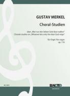 Ten chorale studies on 'Wer nur den lieben Gott lässt walten' for organ 