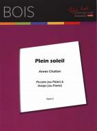 Plein Soleil Pour Piccolo (Flute) Et Harpe (Piano) 