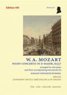 Piano Concerto in D major K537 