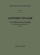 Concerto C Major Bassoon Strings Continuo RV475 Score Fviii#21 
