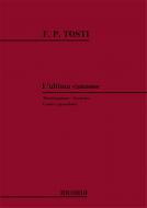 L'ultima Canzone Medium Voice Piano Italian Mezzo Soprano Or Baritone 