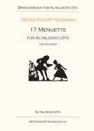 17 Menuette TWV 34 