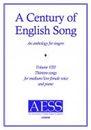 Century of English Song Vol.  8 