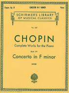 Concerto No.2 F Minor Op.21 Piano Solo 
