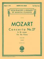 Concerto In B Flat Major No.272 Pianos 4 Hands Score K595 